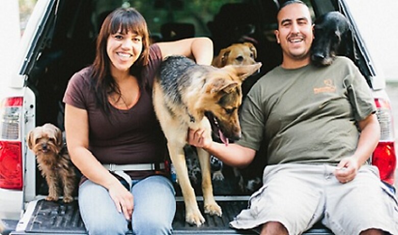Cynthia and Nestor Escobar, founders of WiggleWag
